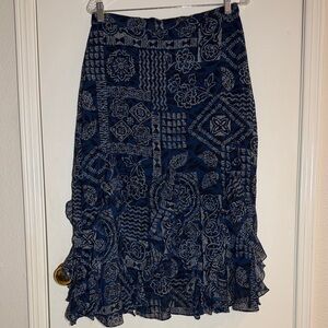 Coldwater Creek Women’s Ruffled Skirt